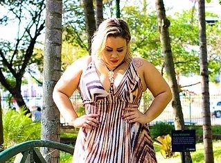 Moda verão 2018 plus size feminina