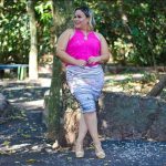 Moda verão 2018 plus size feminina