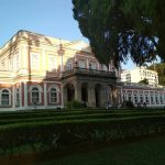 Outro ângulo da fachada do Museu Imperial em Petrópolis