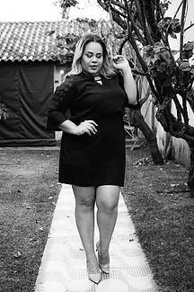 Sugestão de utilização do look preto.