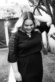 Sugestão de utilização do look preto.