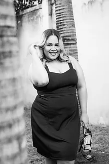 Sugestão de utilização do look preto.