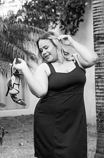 Sugestão de utilização do look preto.