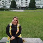 Área externa do Palácio Quitandinha.