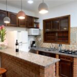 Espaço da cozinha da Casa Julia