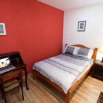 Espaço do quarto da Casa Julia