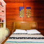 Quarto de hóspedes do chalé