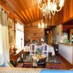 Sala de jantar do chalé