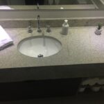 Detalhe do banheiro do loft